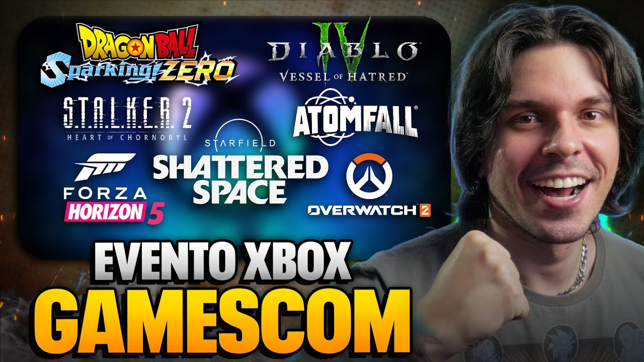 XBOX @ GAMESCOM - Cobertura COMPLETA do Evento! - YouTube