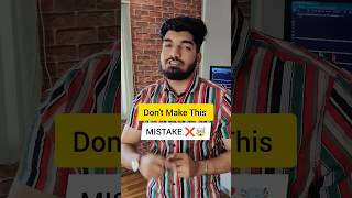 Don't make this Trading Mistake ❌🤯 #shorts #bankniftyoptions #banknifty