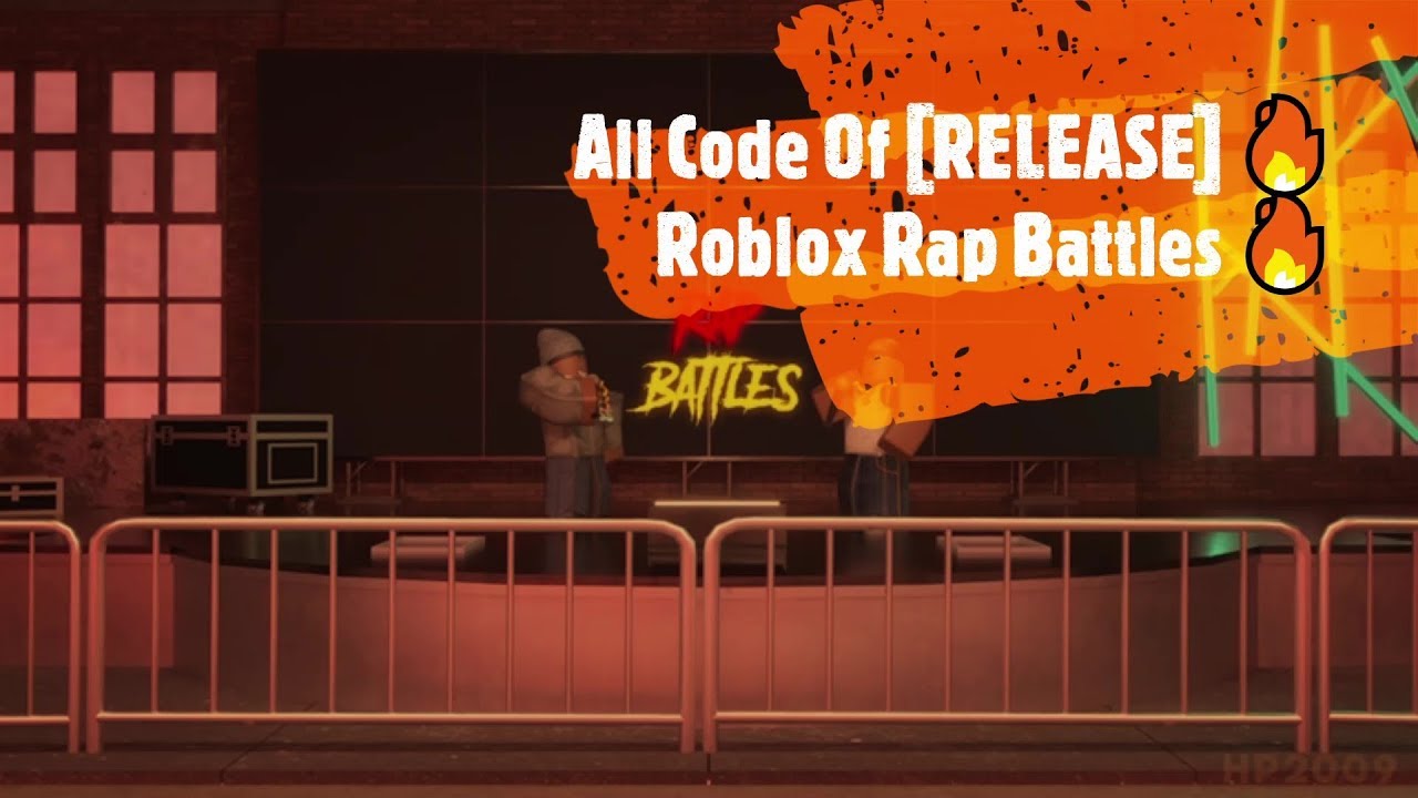  ALL CODES RELEASE Roblox Rap Battles ALL NEW WORKING CODES Roblox YouTube