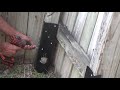 EZ Repair For a Leaning Fence (4 Methods)