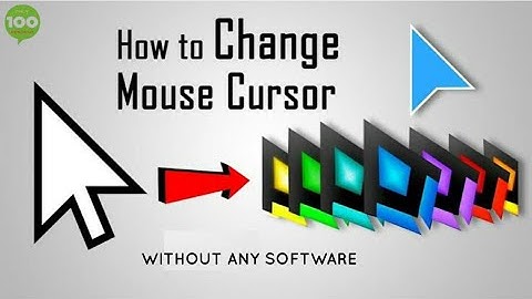 How to Highlight Your Mouse Pointer In Windows 10/8/7 without any Software