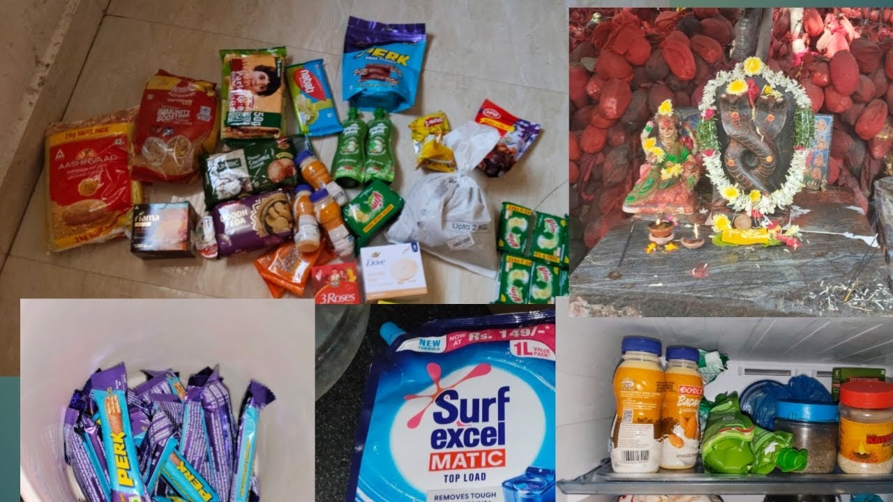 మేము హైదరాబాద్‌లోని బిరంగూడ DMARTకి మరియు శనివారం ప్రసిద్ధ గణేష్ ఆలయానికి వెళ్ళాము.