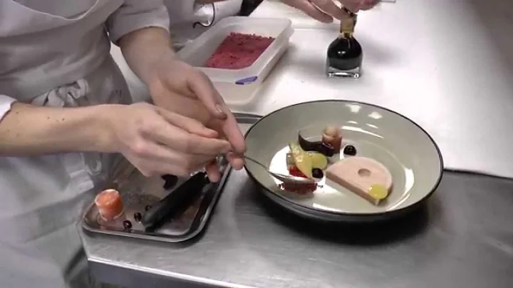 Michel Van Der Kroft prepares a signature dish wit...