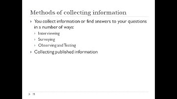 Technical Report Writing- Researching [Part 2 of 2]