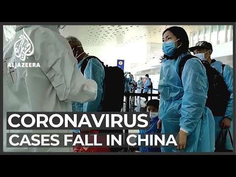 Coronavirus in China: Reported cases continue to fall