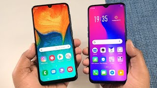 Samsung A30 vs Oppo K1 Speed Test !!