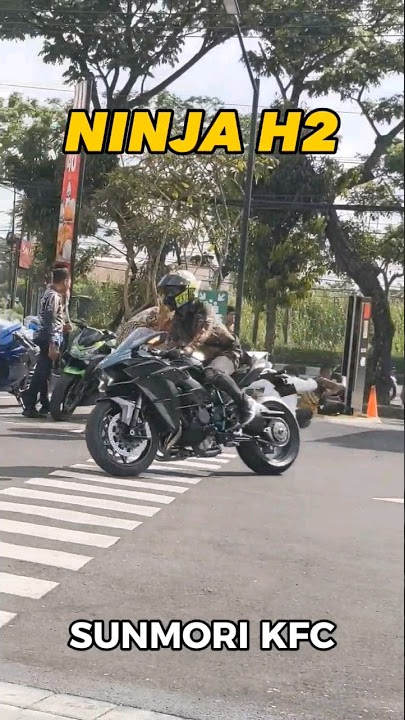 KETIKA KFC BALI KEDATANGAN NINJA H2 #sunmori #sunmorikfc #ninjah2 #bali