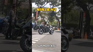 KETIKA KFC BALI KEDATANGAN NINJA H2 #sunmori #sunmorikfc #ninjah2 #bali