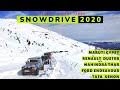 SNOWDRIVE 2020 | FORD ENDEAVOUR | MARUTI GYPSY | DUSTER | XENON | THAR | JAMMU-PATNITOP!!