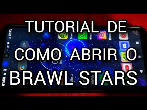 TUTORIAL de como abrir o Brawl stars