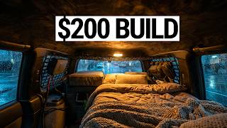 DIY Budget Stealth Camper Build!
