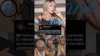 🇺🇸 Corinna Kopf: 67 millones de dólares ganados en OnlyFans en tres años.