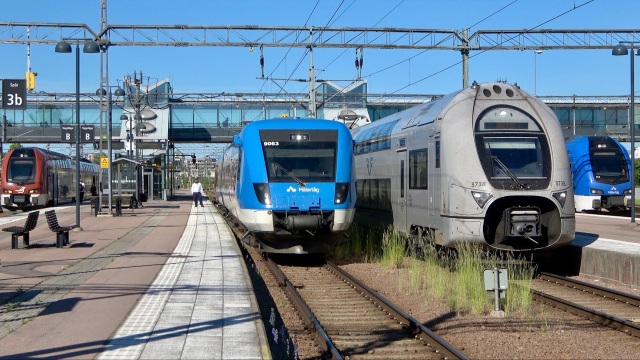 Svenska tåg del 88 - Västerås Central