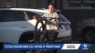 Marina bike shop rebuilds teen’s stolen dream bike after attack