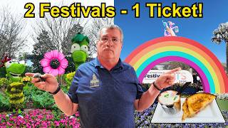 EPCOT's Double Dip Secret: 2 Festivals on the Same Day