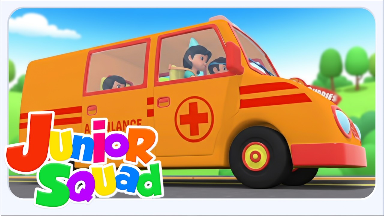 Rodas Na Ambulância + 3D Rimas De Berçário e Canções De Bebê