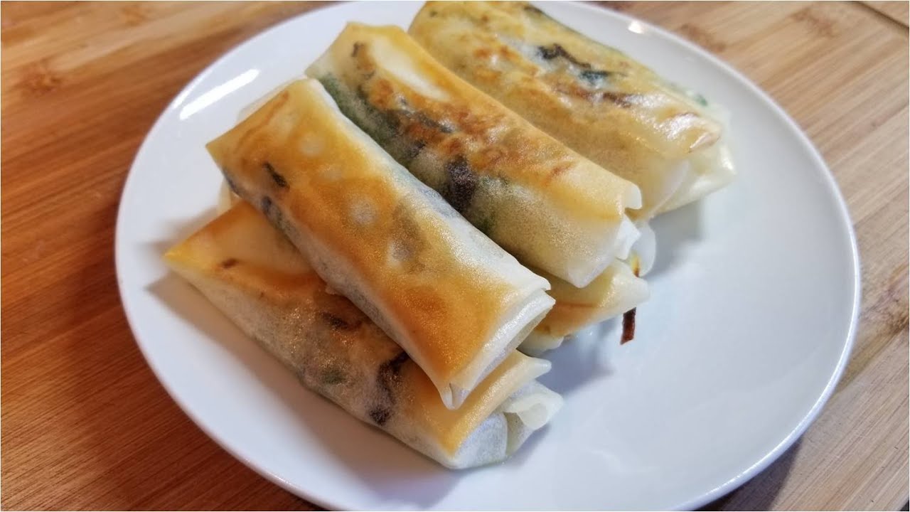 Pan fried vegetable spring roll shorts YouTube