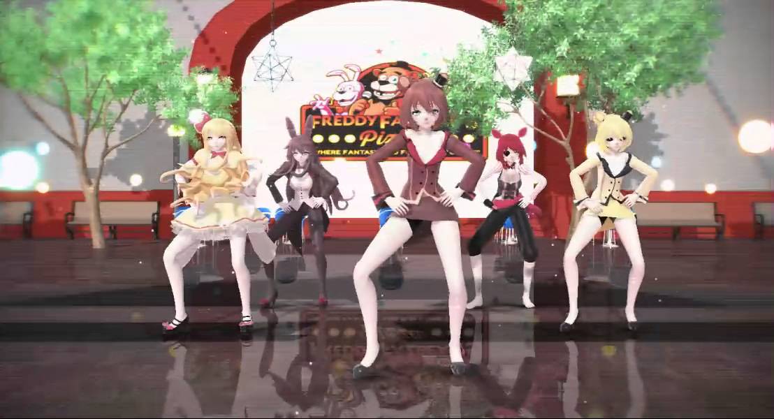 [MMD X FNAF] - Friday's 