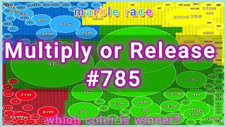 Multiply or Release #785   Marble Race