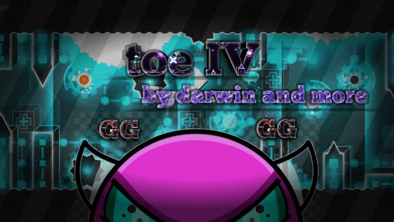 TOE IV 100 (MEDIUM DEMON) BY DARWIN/GEOMETRY DASH YouTube