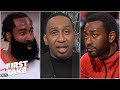 John Wall isn't enough to make James Harden stay with the Rockets - Stephen A. | First Take