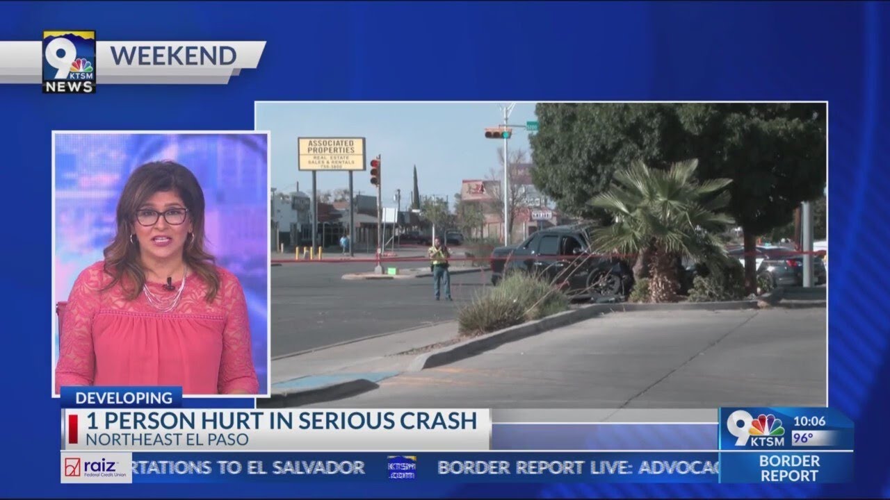1 person seriously hurt when vehicle hits tree - YouTube