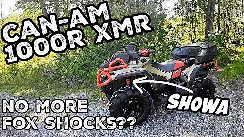 2023 CAN AM Outlander 1000R XMR - FOX Shocks Gone...SHOWA In!