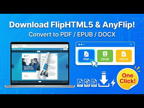 FlipHTML5 | AnyFlip Downloader & Converter to PDF, EPUB & DOCX video preview 2