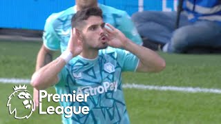 Pedro Neto gives 10-men Wolves lead against Luton Town | Premier League | NBC Sports