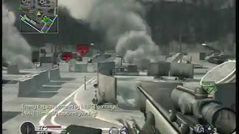 CoD4 longest 360 noscope