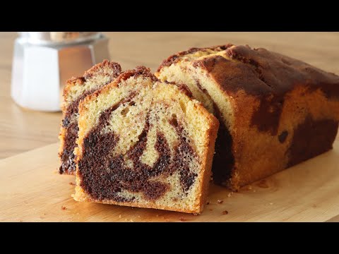 マーブル・チョコレートパウンドケーキの作り方&ラッピング グルテンフリー/米粉のお菓子