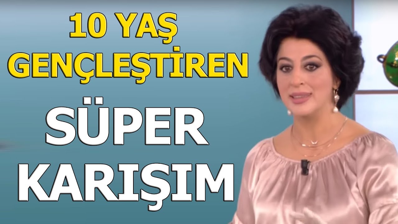 10 yaş gençleştiren süper karışım! Şems Arslan tarifleri... - YouTube