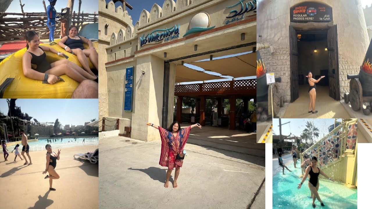 Yas Waterworld Abu Dhabi wet and wild rides 