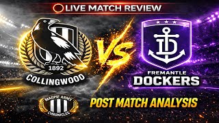 Collingwood vs Fremantle LIVE | Post-Match Fan Cams | Round 5 AFL 2026
