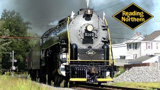 Reading & Northern 2102: The 40th Anniversary Express (With Stack Talk And Tunnel Shot) (4K)