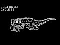 2d cycle time lapse #29 - Pepe Le Pew-style bounding run!