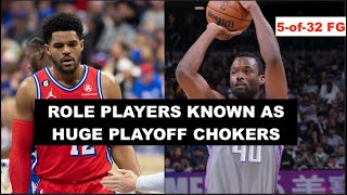 7 Active NBA Role Players Known As “Notorious Playoff Chokers