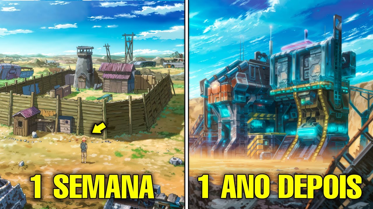 No Apocalypse NUCLEAR Ele RECONSTRÓI A Civilização Do 0 Com SISTEMA De MISSÕES!  - Manhwa Recap