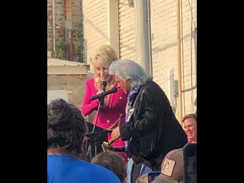 Dolly Parton + Marty Stuart Mural Unveiling Ceremony In Philadelphia, MS