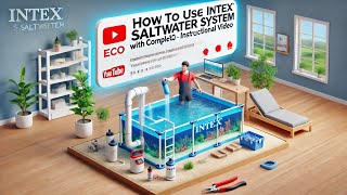 How to Use Intex Saltwater System with ECO | Complete Instructional Video
