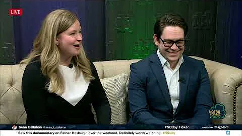 Sarah Chandler '19 MBA and Stephen Meehan '19 MBA discuss Business on the Frontlines