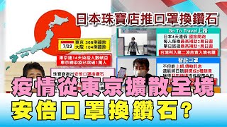 GoTo旅之亂! 疫情從東京擴散全境 安倍口罩換鑽石 國民大會 20200723 (3/4)