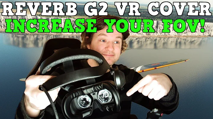 HP REVERB G2 VR COVER! INCREASED COMFORT & FOV!