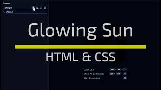 Full Create a Realistic Glowing Sun using HTML & CSS! ☀️✨ Update
