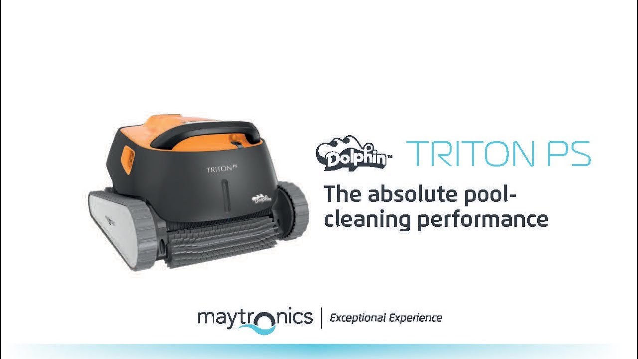 Maytronics Dolphin Triton PS robotic 