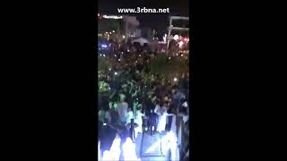 رقص بنات في شارع التحليه على ديجي اجنبي في احتفال جادة الترفيه ??