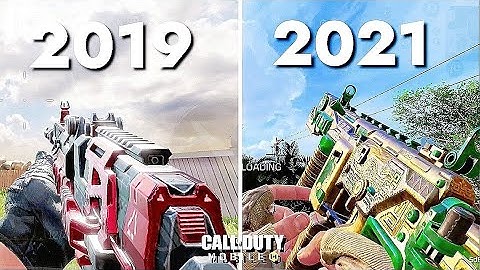 EVERY FINAL TIER BATTLE PASS GUN SKIN in COD MOBILE FROM SEASON 1 to 7 (2019 - 2021)
