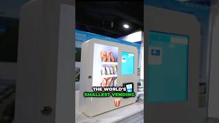 Famous world's smallest vending machine looks pretty average to me 🤔 #vendingmachine Net Worth
