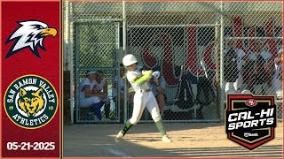 !!HIGHLIGHTS!! NCS D1: Clayton Valley vs San Ramon Valley Softball 5.21.25