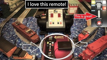 MTH Z-4000 remote - Setup, Operation & Tips 40-4001 - for conventional control